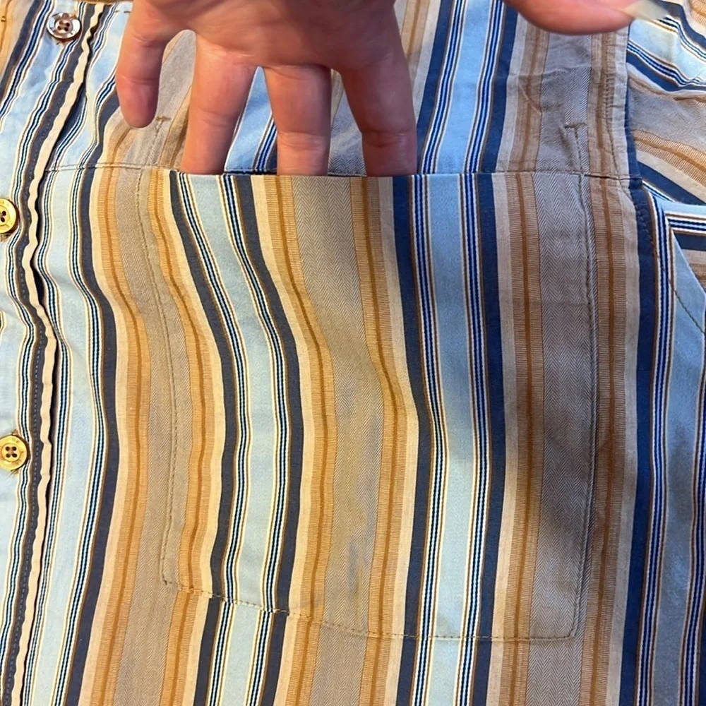 Marithé François Girbaud M&F medium vintage SIGNATURE shirt letter XL